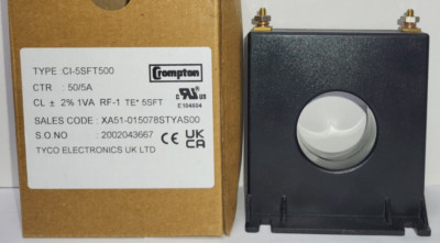 Tyco 50:5 600V CURRENT TRANSFORMER CI 5SFT500