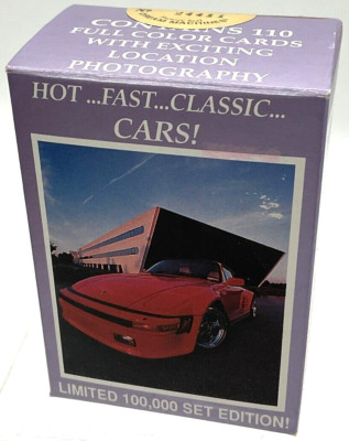 Vintage Lime Rock Limited Edition Hot Fast Classic Cars 110 Trading Cards 24411