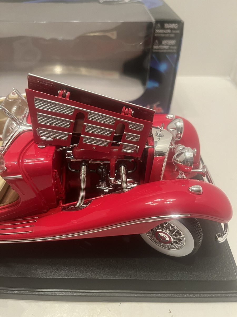 MAISTO NO. 36862 1936 MERCEDES-BENZ 500K TYP SPECIAL RED MAISTO NO. 36862 1936 MERCEDES-BENZ 500K TYP SPECIAL RED