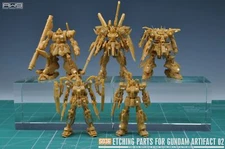 for ARTIFACT 02 Dom Tropen Zaku V2 Assault Buster GM FA-78 AW9 Etched Decal S36