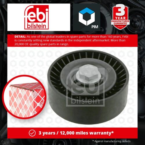 Aux Belt Idler Pulley fits BMW 316 E46, E90 1.6 02 to 11 N45B16A Guide Febi New - Afbeelding 1 van 2