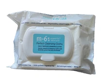 m-61 Perfect Cleansing Cloths Vitamin E, Lavender, Green Tea - 30 Cloths