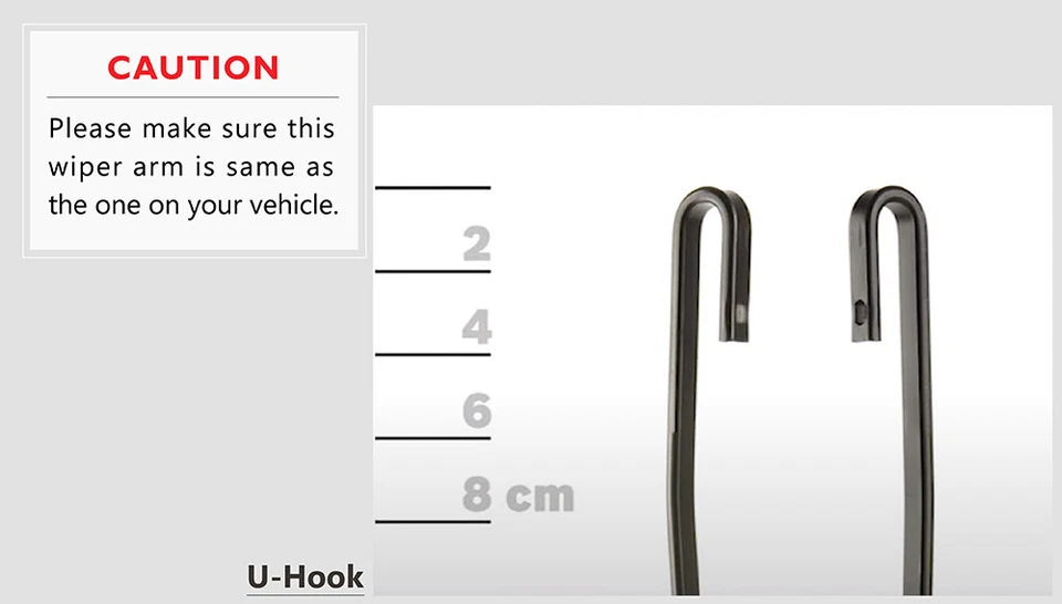 Nuevos limpiaparabrisas de silicona súper repelente al agua MTEC para Jeep Commander 2006~2010 Foto 4 de 4