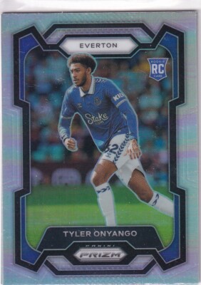 Panini Prizm 2023-24 Premier League No. 260 Tyler Onyango Rookie Silver