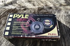 Pyle PLS52 5 1/4" 60 Watt RMS 120 Watt Peak 2 Way Speaker pair NEW! 5.25"