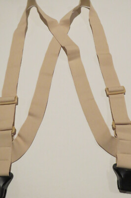 Men's Undergarment Suspenders, Airport No Buzz, 2 Colors, Side Grip, USA Made