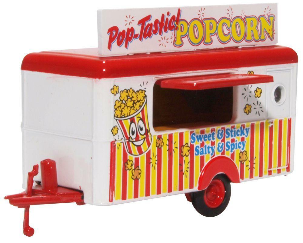 Oxford Diecast Popcorn Mobile Trailer Product Code: 87TR016 1:87 Ho