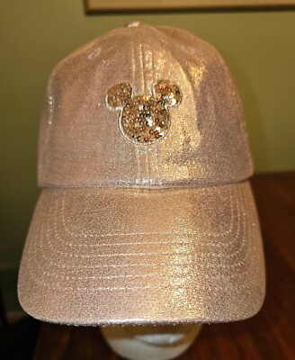 Disney Parks Minnie Mouse Sequin Retro Hat Adult Size Rare PHOTOS! This Minnie Mouse Hat from Disney World is a Blast  main image 3