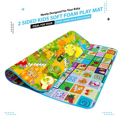 Interactive Kids Children's Rugs Town Road Map City Rug Play Village ...