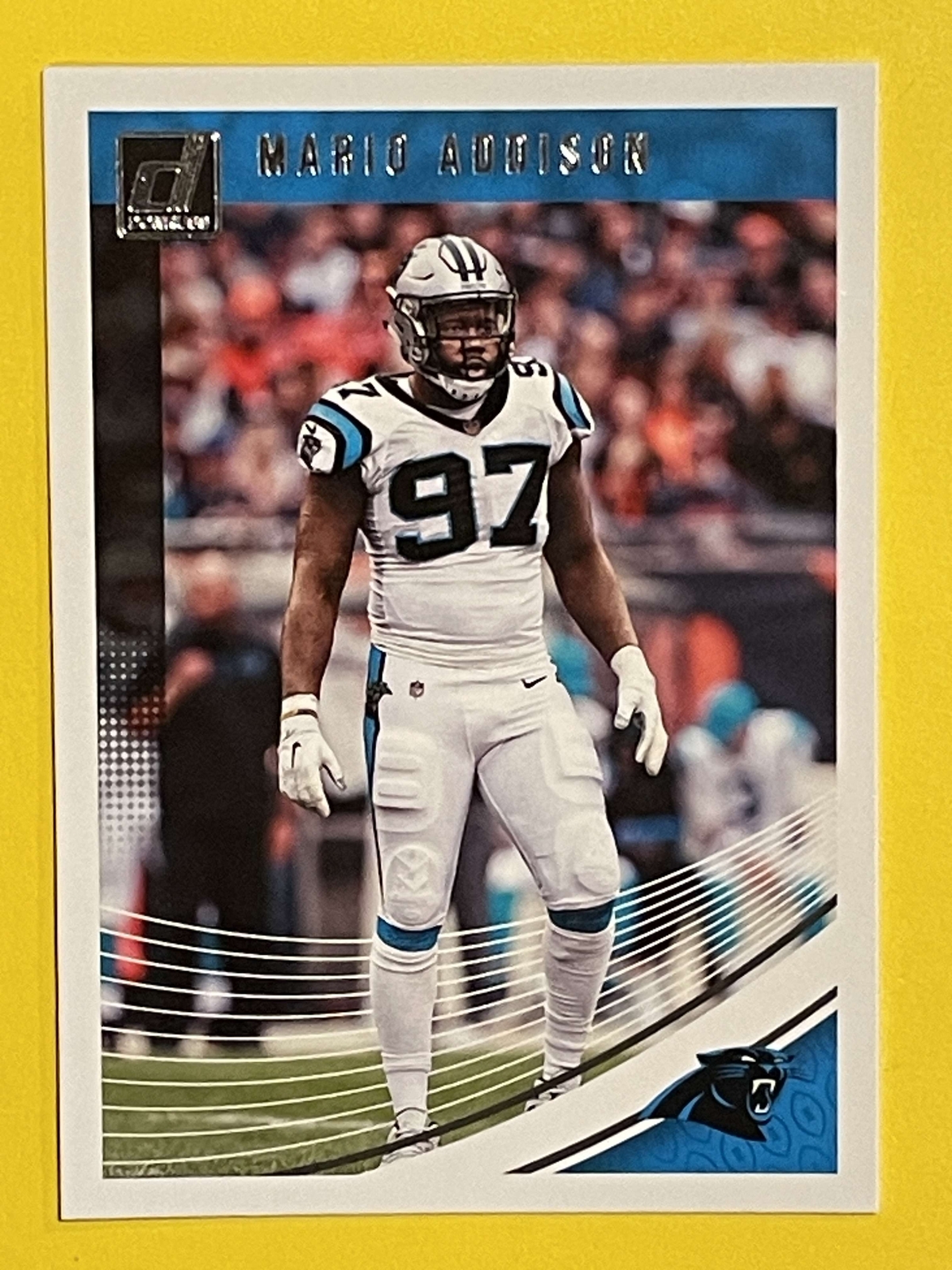 Mario Addison 2018 Donruss Base #45 Carolina Panthers