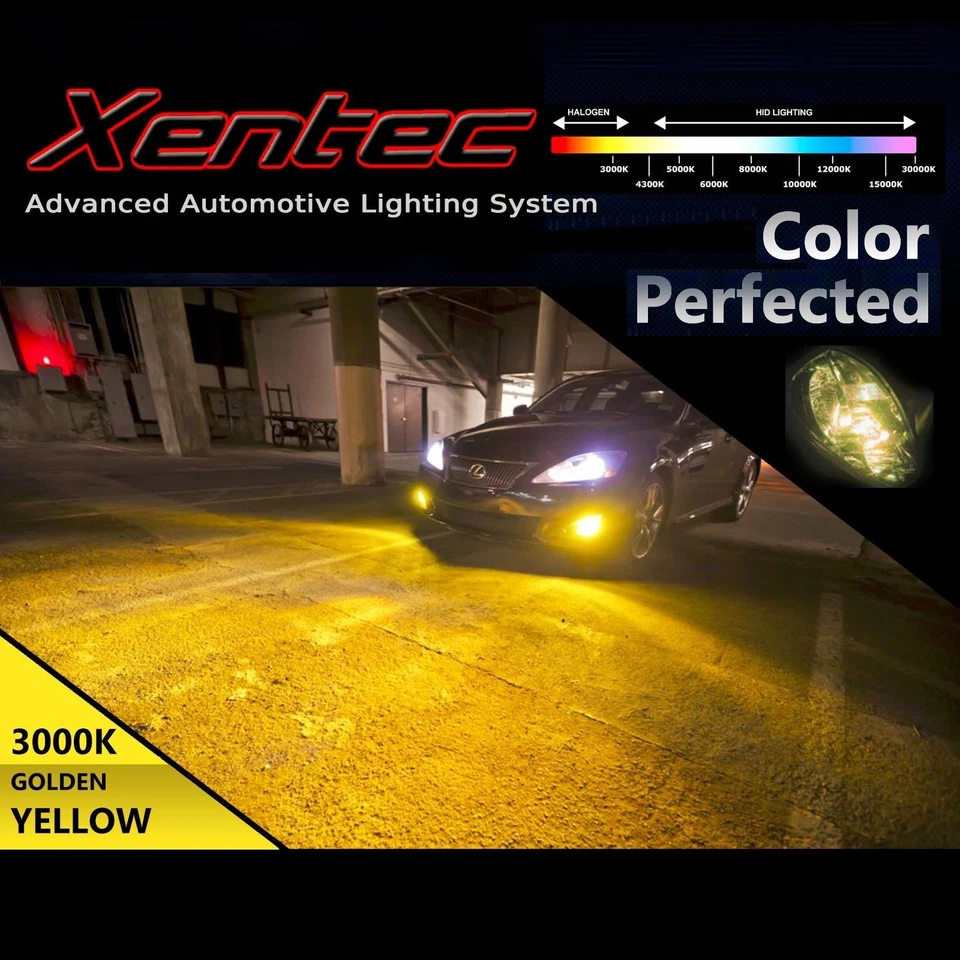 Two Xentec Xenon Lights HID Conversion Kit 's Replacement Bulbs with Wire & Plug - Image 3 of 4