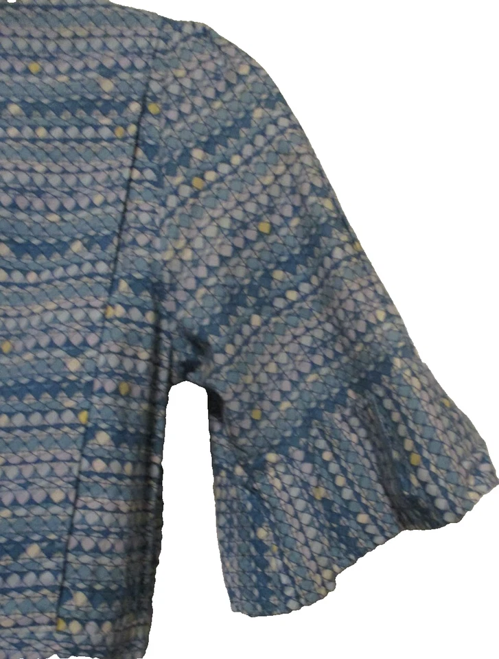 Amish Mennonite Women Modest Cape Dress 36" B/to 36" W/52" Long Handmade - Image 3 of 4