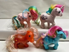 My Little Pony  4 Figures: Parasol Rainbow, Twinkle Eye, Windy Rainbow, Sunspot
