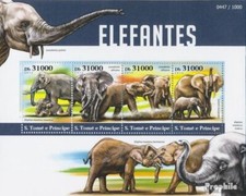 Sao Tome e Principe 6335-6338 Feuille miniature (complète. édition) neuf avec go