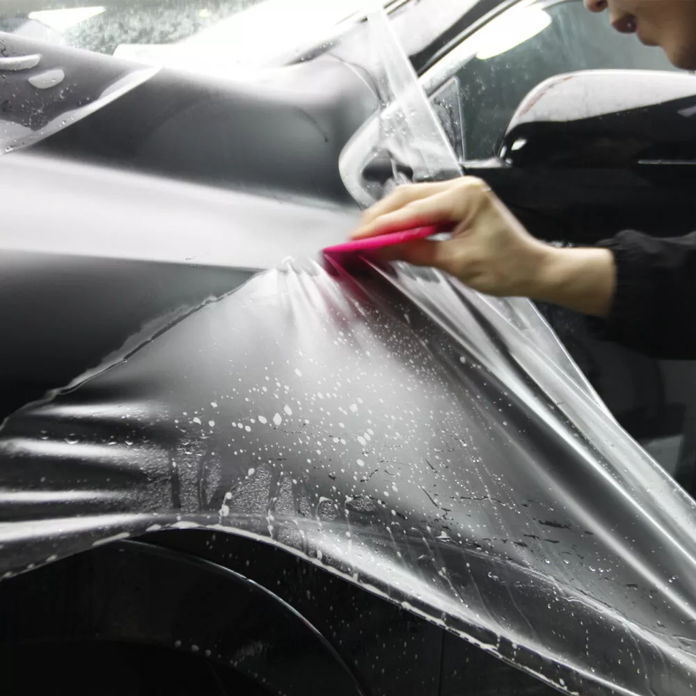  Leiptes 10m Covering Vinyle de Voiture Transparent Film de Protection  Voiture Protecteur de Seuil Bord Auto-adhésif 5cm Film de Protection de  Peinture de Voiture pour Voiture, Vélo, Moto