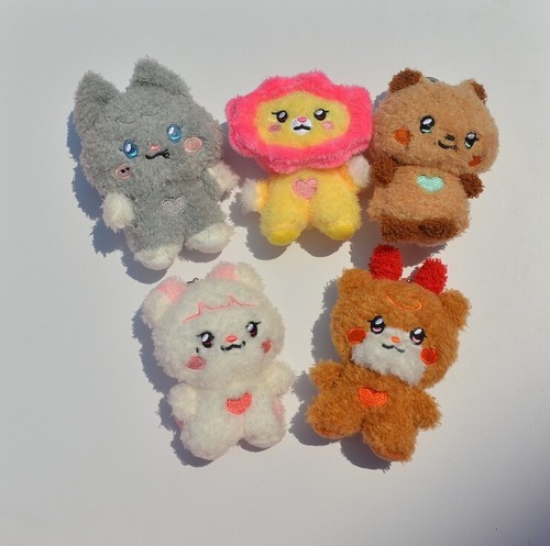 Kpop GIDLE I SWAY KLAXON Plüsch Schlüsselanhänger Puppe Minini YUQI Soyeon Cartoon Anhänger - Bild 6 von 23