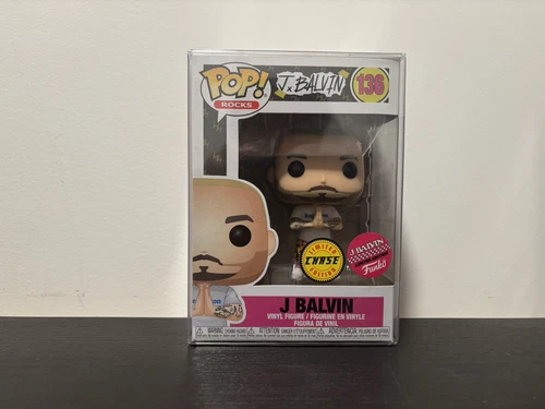 J Balvin Chase #136 Funko Pop Rocks Exclusive Vaulted Limited Edition