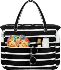 Beach Bags for Women Waterproof Sandproof Women Tote Bag, Large