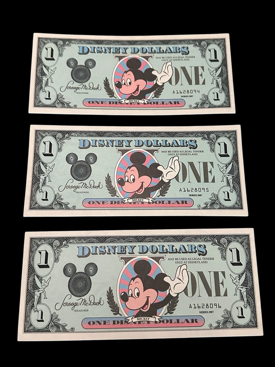 Disney Dollars 1987 for sale | eBay