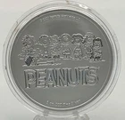 Peanuts® 55 Years of A Charlie Brown Christmas 1 oz  Silver IN CAPSULE