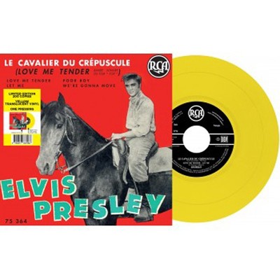 Elvis Presley Ep Étranger N°11 - Le Cavalier Du Crépuscule Yellow Vinyl 7 Neu 3