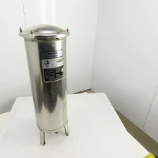 Harmsco/Ebco Stainless Steel Upflow Cartridge 50PSI 1-1/2"& 3/4"NPT