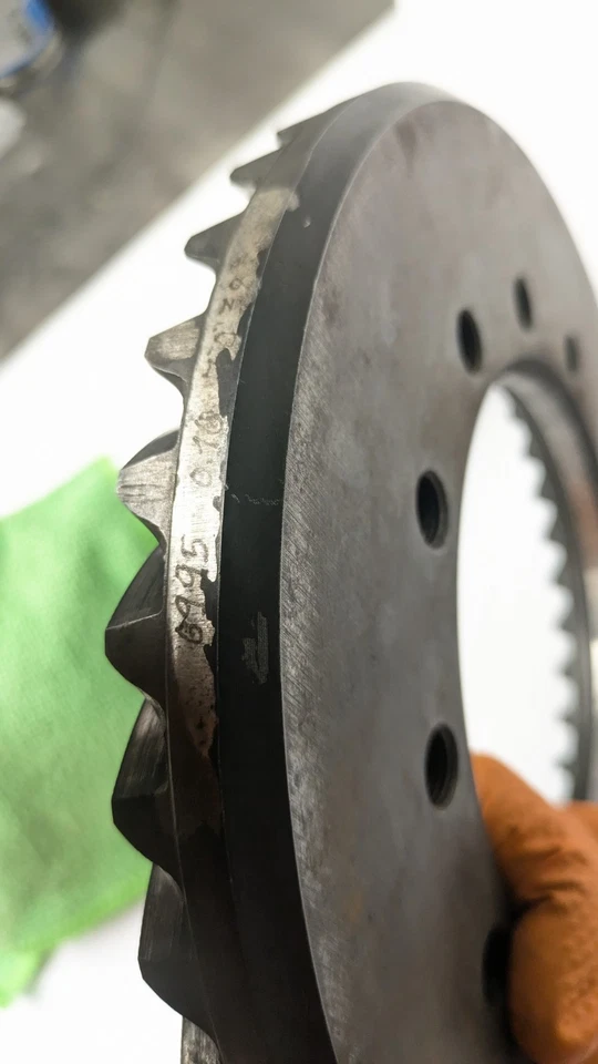 Porsche 911 930 turbo Transmission Ring and Pinion Gear Set 1978-1989 Date 11/80 - Image 3 of 4