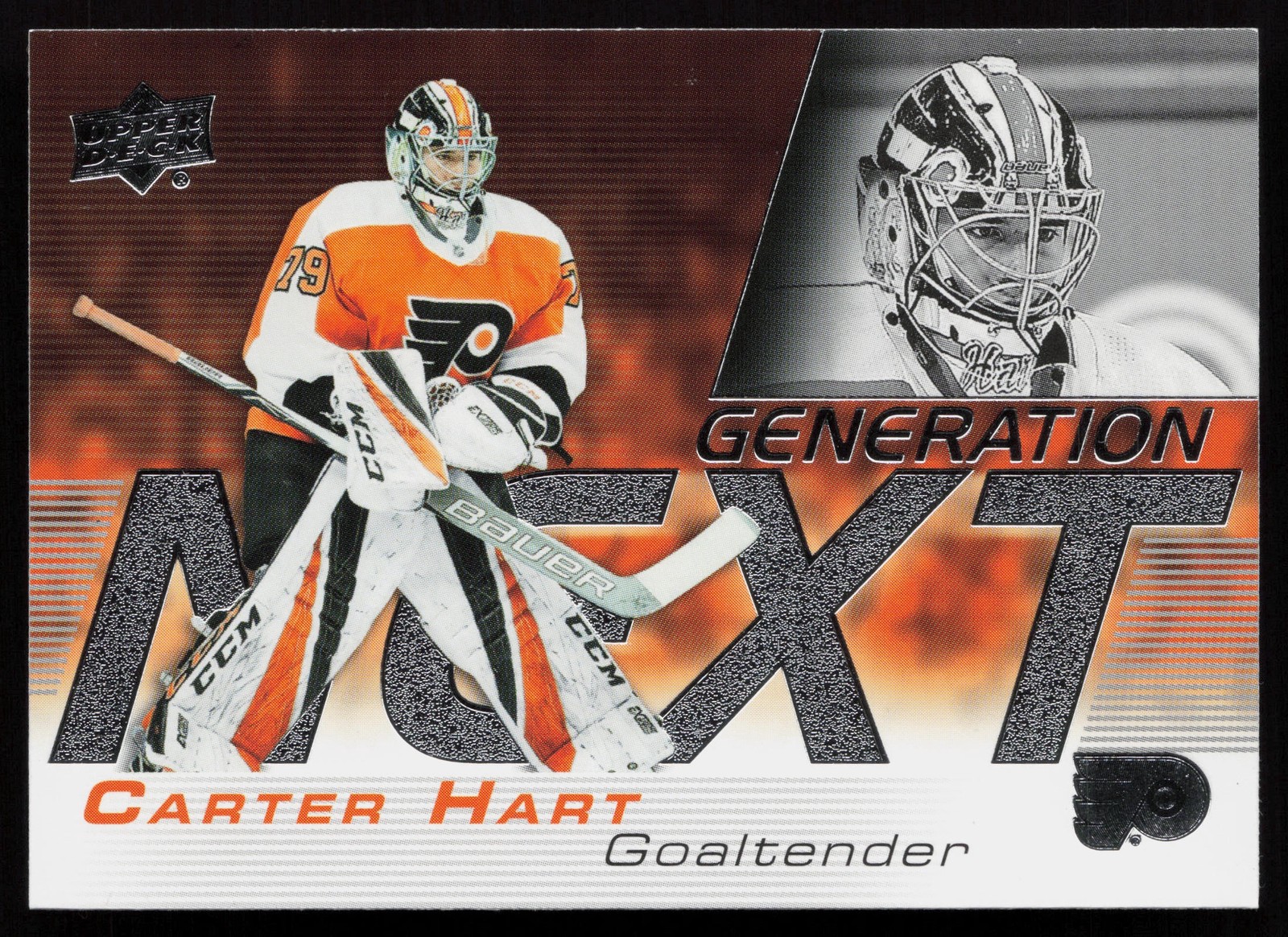 2019-20 Upper Deck #GN-1 Carter Hart Generation Next Philadelphia Flyers