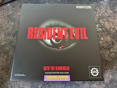 Exclusive Resident Evil Into The Darkness Board Game Kickstarter Ed. Expansion