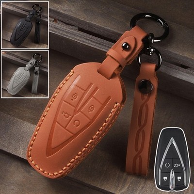 Genuine Leather Car Key Fob Case Cover For Changan CS55 PLUS CS75 PLUS CS35 PLUS