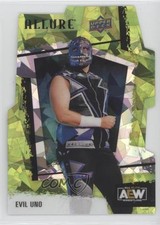 2022 Upper Deck Allure AEW Green Rainbow 56/99 Evil Uno #41 0nr3