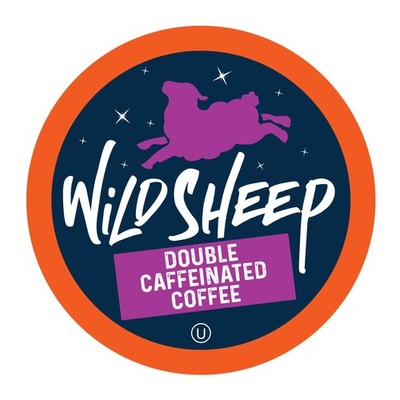 Wild Sheep High Caffeine (Double Caffeinated) Coffee Pods, Compatible with Keuri