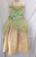 Disney Store Tiana Costume Princess and the Frog Girls Size 9/10 Dress Up