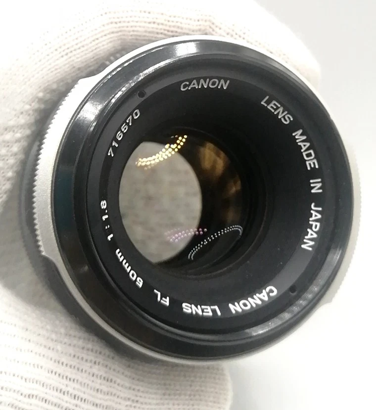 🎦VIDEO👀⭐Exc+3⭐ Canon FL 50mm F/1.8 MF Standard Prime Lens From JAPAN - Image 3 of 4