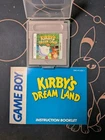 Kirby's Dream Land (Nintendo Game Boy, 1992) W/ Manual