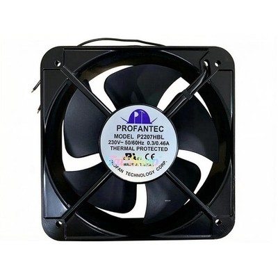 1 Pc. New P2207HBL Axial Cooling Fan 20572 230V 0.3/0.46A 20.5CM 2Pin OEM
