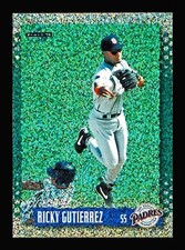 1995 Score #65 Ricky Gutierrez Platinum Team Sets San Diego Padres