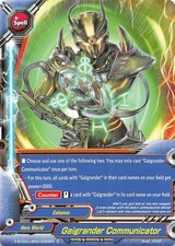 Gaigrander Communicator - X-BT03A-UB02/0065EN - C Near Mint Buddy Fight X Altern