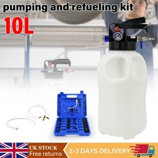 10L Manual Transmission Fluid Pump Gearbox Oil Filling Filler Tool ATF Adapter