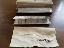 Suzuki 24H SU-24 Octave Tuned 24 Hole Tremolo Harmonica Key of C 