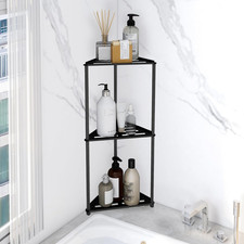 Standing Shower Caddy Corner, 3 Tier Stainless Steel Shower Organizer Stand, Rus