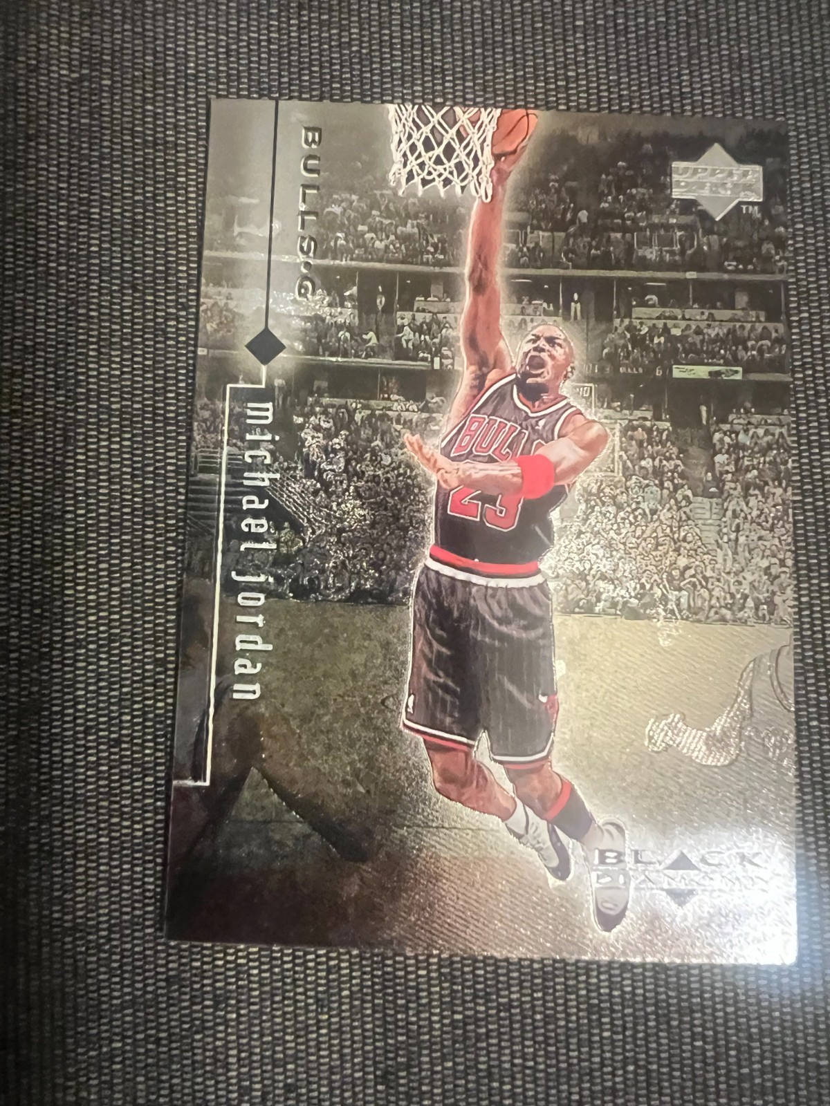 1998-99 Upper Deck Black Diamond Basketball Chicago Bulls Michael Jordan #12