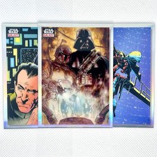 Tarjetas refractor galaxia Star Wars cromadas Topps 2023 - tú eliges - compra 4 ahorra un 25 %
