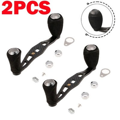 2PACK EVA Power Fishing Reel Handle Grips For Abu Garcia Daiwa Baitcasting