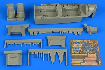 T-28B Trojan cockpit set-trainer version for Kity Hawk / 1:32 - Aires 2214