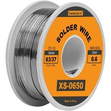 63/37 Solder Wire, high Purity no-wash tin-Lead Rosin cored Wire with 1.8 Flux