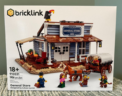 LEGO 910031 Bricklink Designer Program: General Store New/Sealed Western Theme