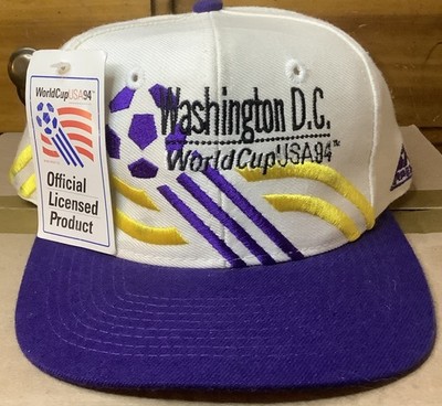 Vintage World Cup USA 94 Hat SnapBack Washington DC Apex One  Soccer NWT 