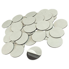 25Mm Circular Heavy Duty Flexible Magnet with Adhesive Backing 50 