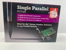 I/O Future PCI PARALLEL Card ECP/EPP Parallel...